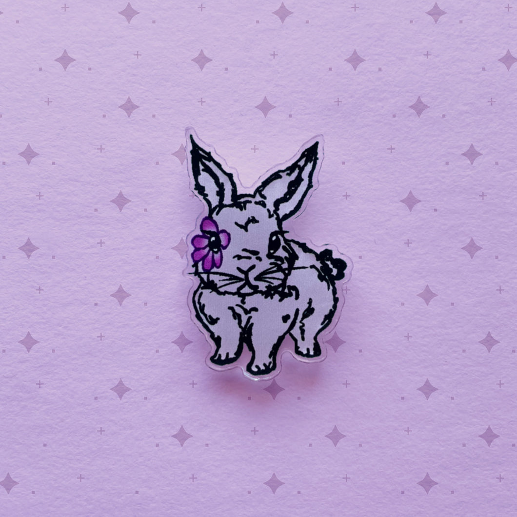 twinkle ❀ acrylic pin