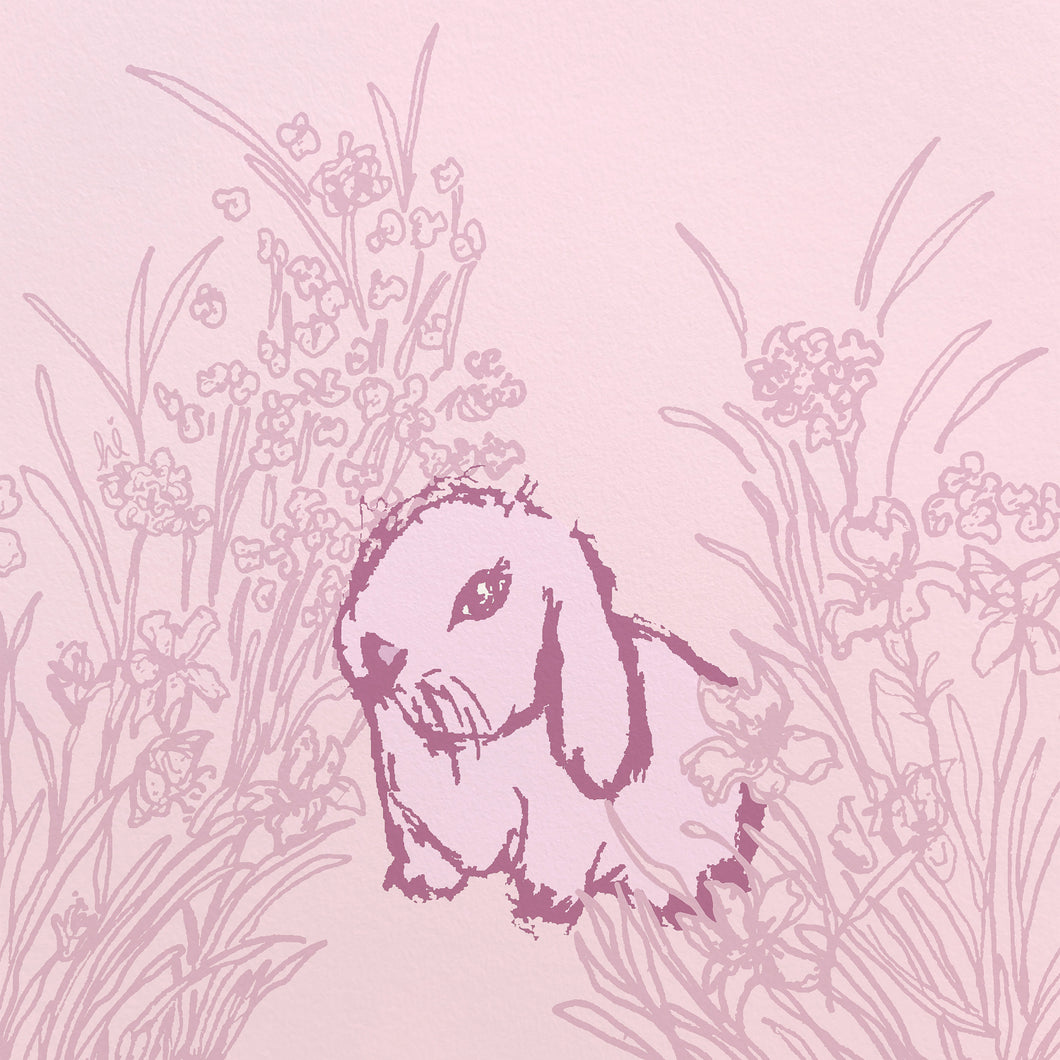 peaceful meadow ❀ mini print